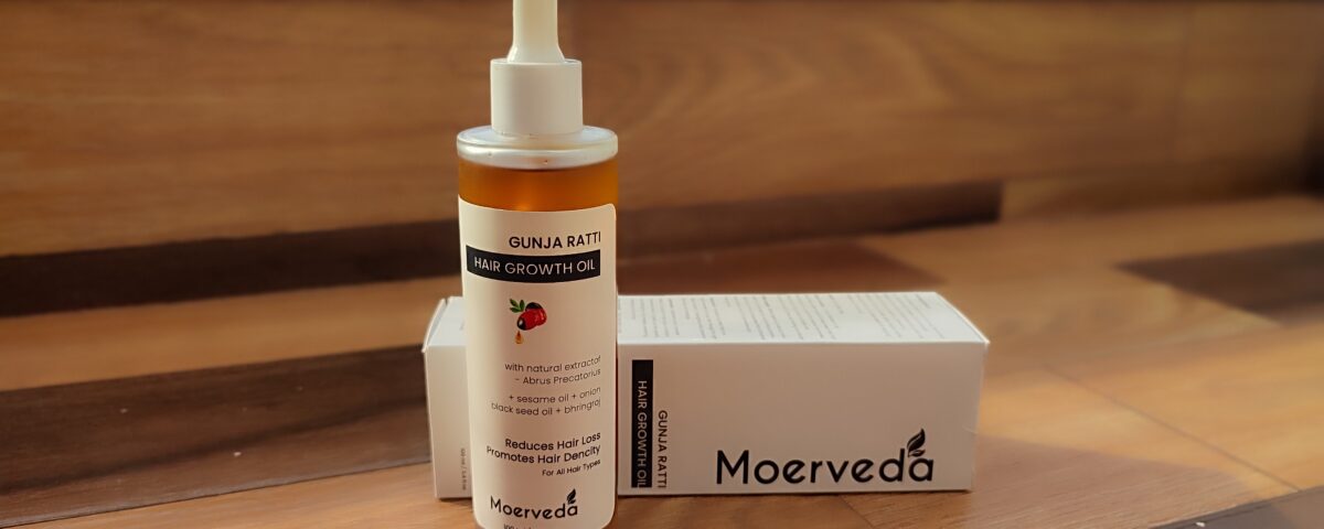 Moerveda Gunja ratti hair oil