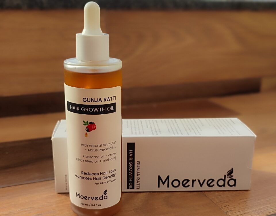 Moerveda Gunja ratti hair oil
